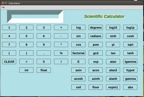 Image result for Scientific Calculator Python Source Code