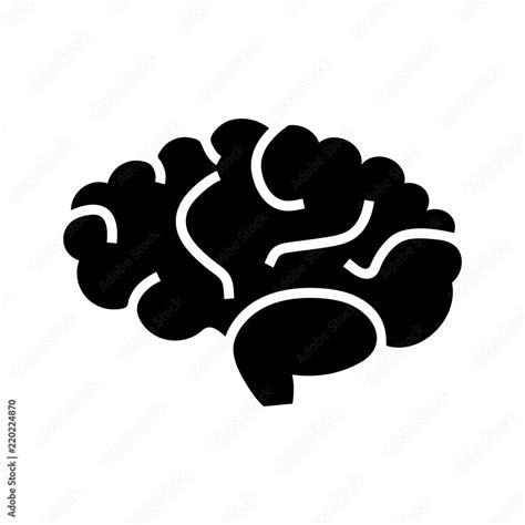 Toradh íomhá ar Simple Brain Vector Logo
