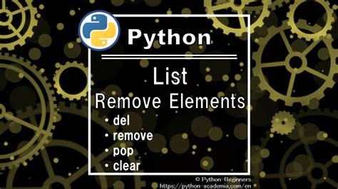 Toradh íomhá ar Del List Python