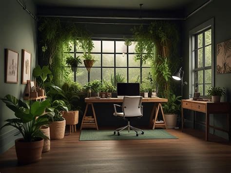 Computer Setup with Plants に対する画像結果