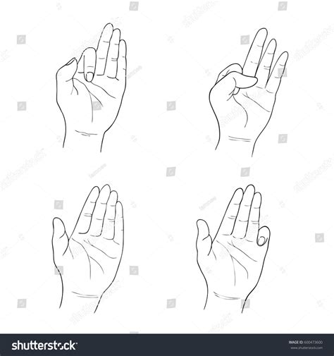 Image result for Drawn Hand Sign Language