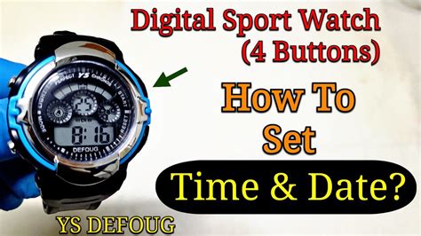 Image result for How to Set Time of Sport Watch of T 58