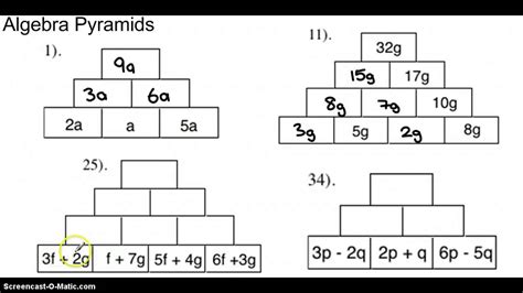 4 Digit Math Pyramid に対する画像結果