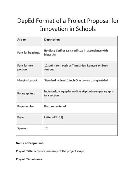 Image result for DepEd Project Proposal Sample PDF