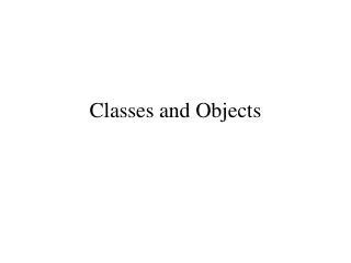 Classes and Objects in Java PPT に対する画像結果