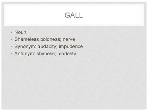 Image result for Audacity Antonym