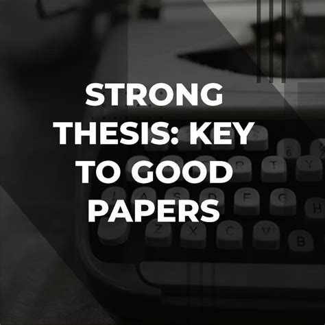 Image result for Thesis Example