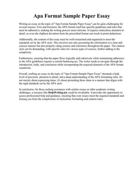 Toradh íomhá ar Short Paper APA Format Example