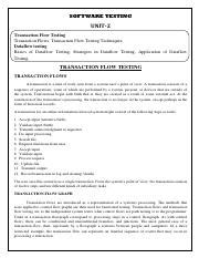 Write About Transaction Flow Test in Software Testing に対する画像結果