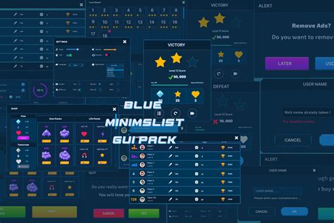 Image result for Blue GUI Background