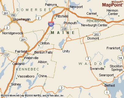 Image result for Unity Maine Map