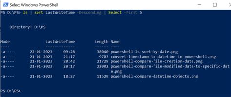 Afbeeldingsresultaten voor PowerShell LS