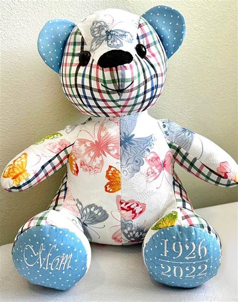Downloadable Beginner Memory Bear Sewing Pattern Free Printable - FREE ...