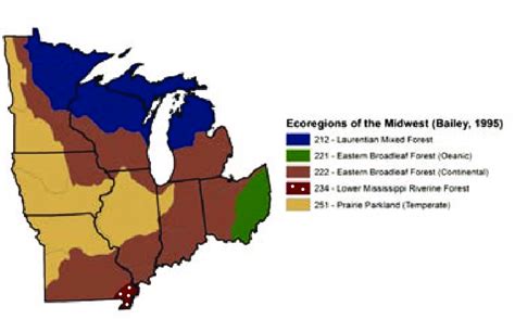 Image result for Midwest Region Landforms