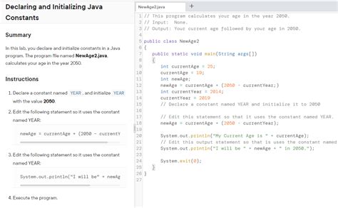 Toradh íomhá ar Initializing vs Declaring Variables