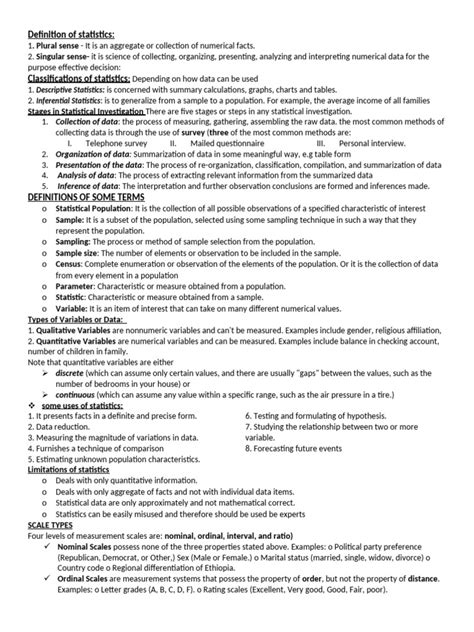 Image result for Statistics Def