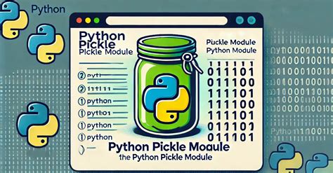 Image result for How to Install Pickle Library in Python
