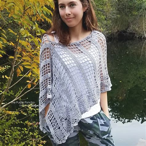 Toradh íomhá ar Crochet Poncho Patterns Free