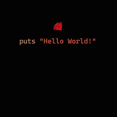 Image result for Ruby Hello World