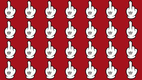 Image result for Middle Finger Cartoon W/O Background