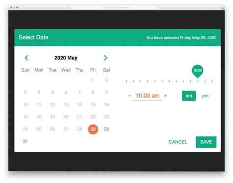 Image result for JavaScript Form with Date Picker Example