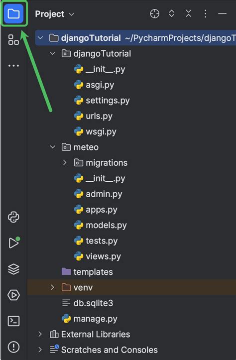 PyCharm Project Management App に対する画像結果