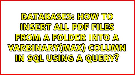 Image result for PDF Fields From SQL