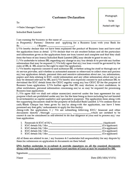 Image result for Client Declaration Form