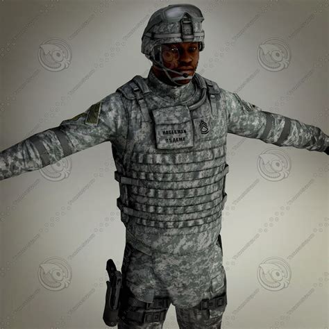 Image result for Us Military Soldier 3D Model