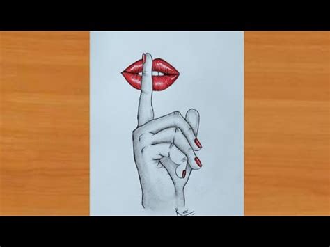 Hand Lips Flower Drawing Sign Language に対する画像結果
