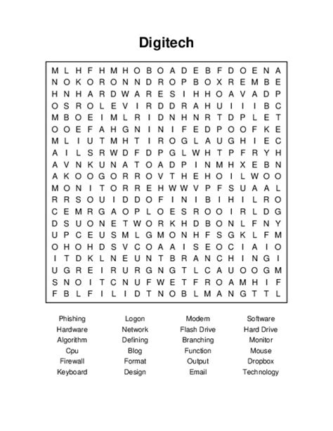 Computer Terms Word Search に対する画像結果