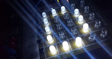Toradh íomhá ar LED Matrix 5X5 Arduino