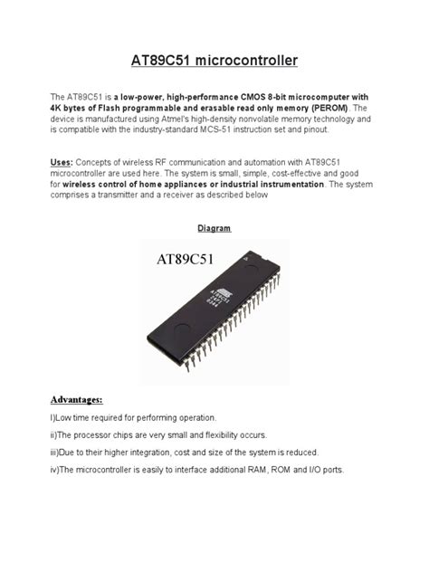 Image result for AT89C51 Microcontroller