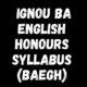Image result for IGNOU BA English Syllabus