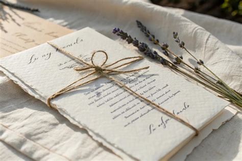 Toradh íomhá ar Handmade Rustic Wedding Invitations