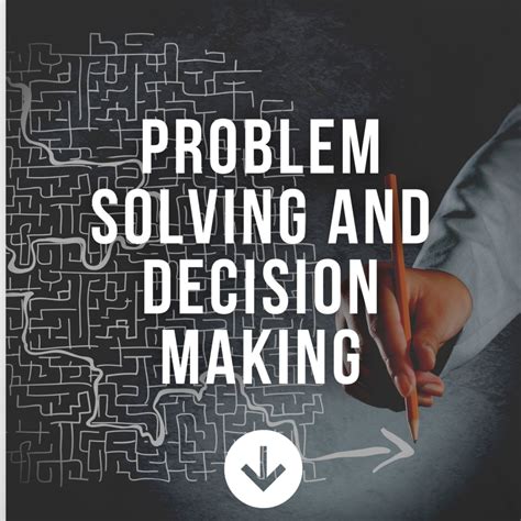 Toradh íomhá ar Problem Solving and Decision-Making Course Summary