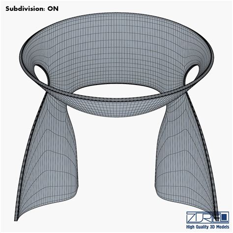 Image result for Mobius Chair 3D Model
