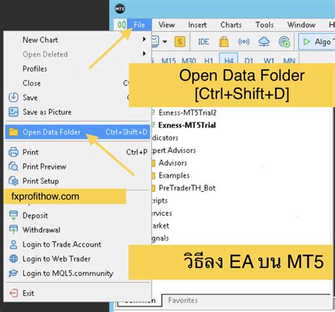 MT5 Windows Folder Structure に対する画像結果
