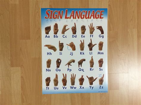 Image result for Free Sign Language Chart