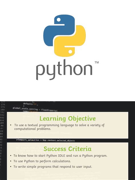 Image result for Introduction To Python Programming Language