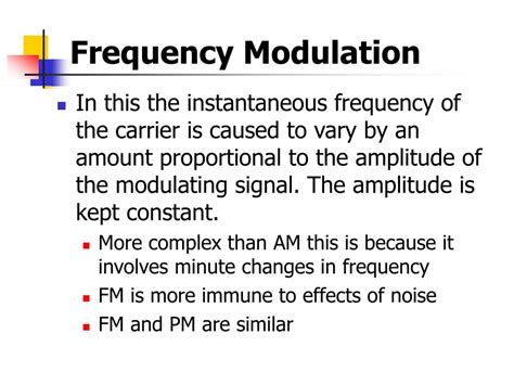 Toradh íomhá ar What Is Frequency Modulation