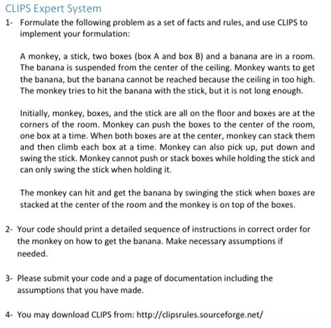Image result for Clips Expert System Code with Output