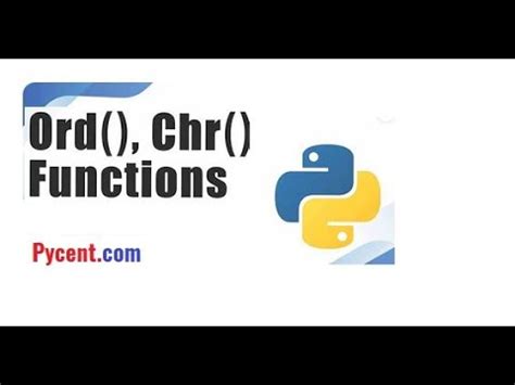 Image result for Ord and CHR Python