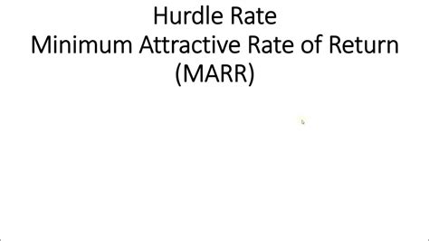 Image result for Hurdle Rate Calculation