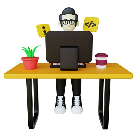 Image result for Developer 3D Vector PNG