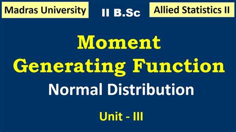 Toradh íomhá ar MGF of Bivariate Normal Distribution