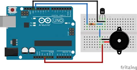 Toradh íomhá ar Arduino Buzzer Bute Button