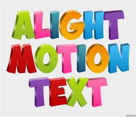 Alight Motion Text に対する画像結果