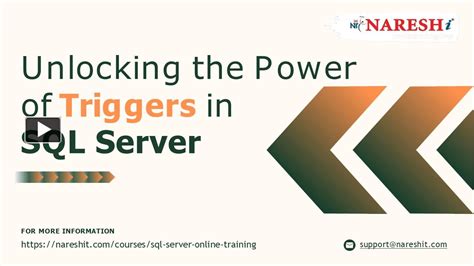 Triggers SQL Server Background Picture に対する画像結果