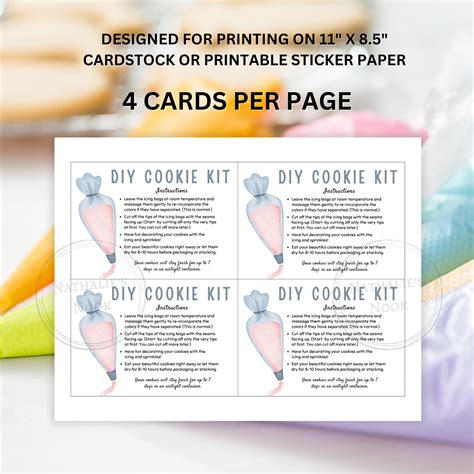 Printable Cookie Decorating Instructions に対する画像結果